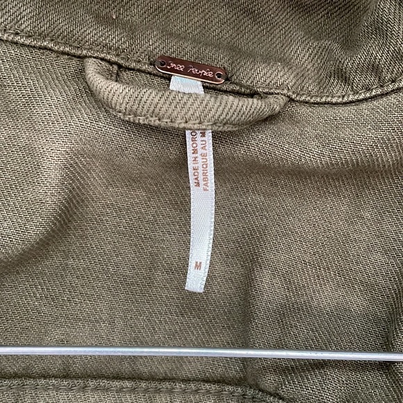 GUC FREE PEOPLE rumors denim jacket - Picture 4 of 5